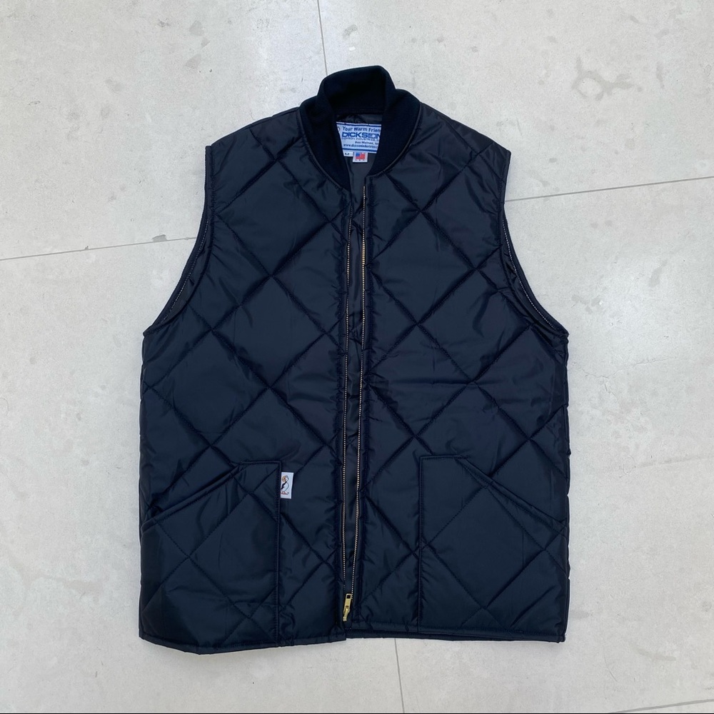 Dixon Industries Black Quilted Insulated Vest